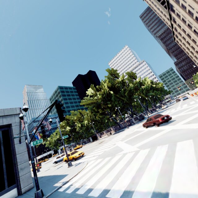 Downtown scene