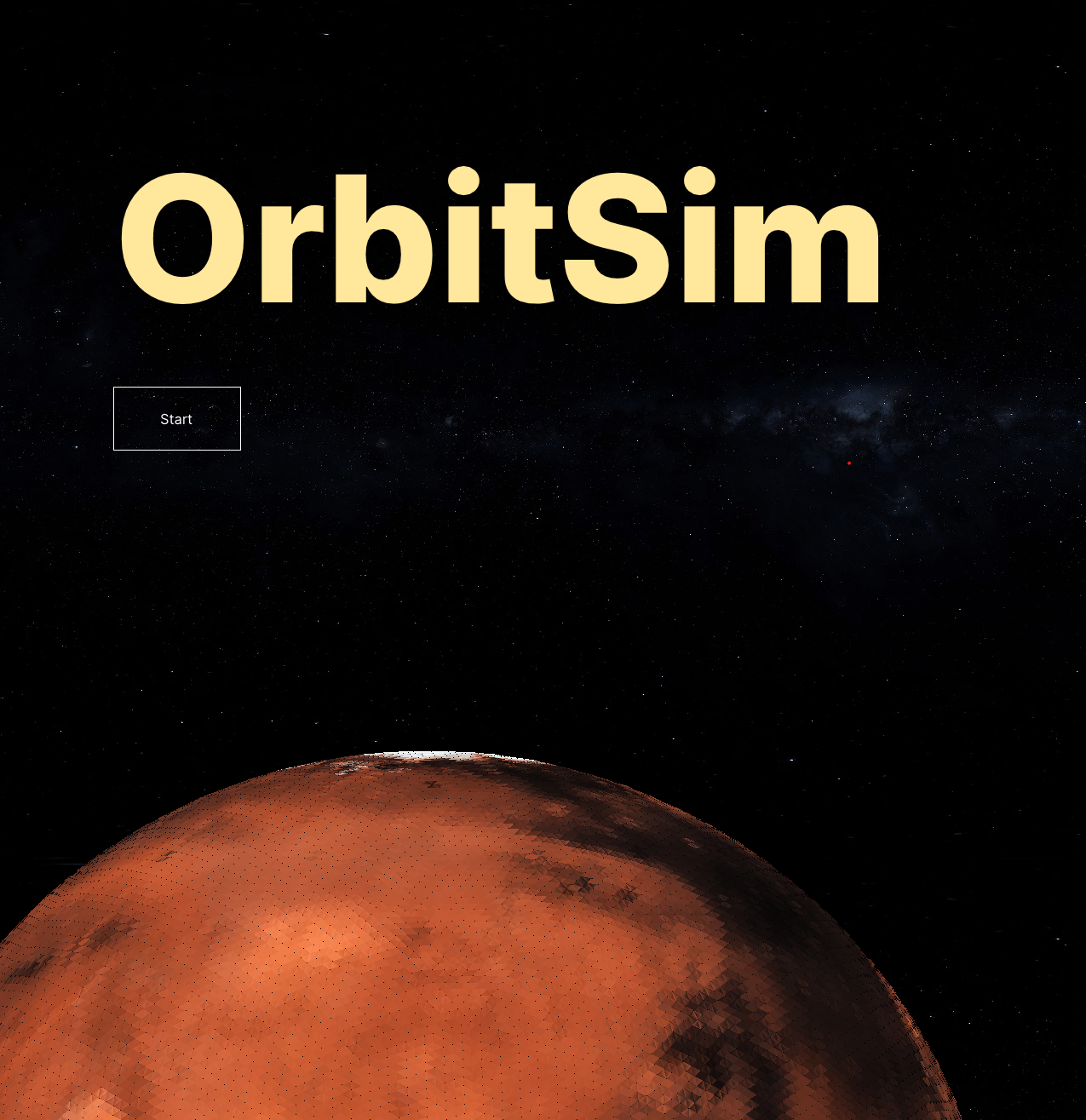 OrbitSim Visualization